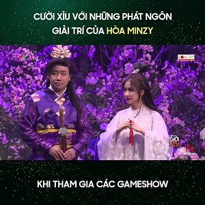 27M views · 458K reactions | Hòa Minzy và những lần tham gia gameshow. Vui nhất là lần Hòa Minzy thành công "leo đỉnh vinh quang" tại chương trình #NhanhNhuChop, đem về niềm tự hào cho quê hương Bắc Ninh  -------------------- #VieNetwork cập nhật nhanh nhất những gameshow hot hiện nay #VieNews #VieBuzz #VieShows | VieNETWORK | Facebook