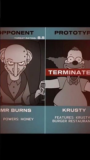 #lossimpson terminated simpsons sr charles Montgomery burns