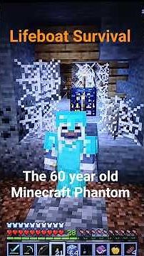 The 60 year old Minecraft Phantom explores a creepy mineshaft on Lifeboat Survival sm 37! Join us.