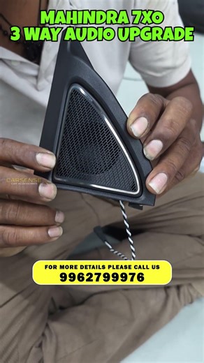 Mahindra XUV 7XO 3 Way Audio Upgrade | Car Audio Specialist | Car Accessories Chennai | Car Sense