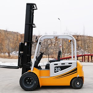 [Hot Item] Forklift Electric Stacker Price Forklift Manufacturers Sell Battery Stacker Stand Full Electric Stacker at Factory
