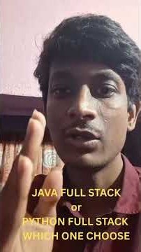 Java Full Stack vs Python Full Stack 🔥 | Which One Should You Learn?