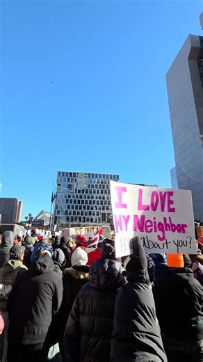 Several thousand take to the streets of Minneapolis. ICE OUT Rally | 38th Street Media