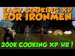 AFK 200k Cooking Exp an Hour without fish or item cost