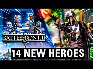 All 14 NEW Light-Side Heroes Added From This Mod To Star Wars Battlefront 2! (Battlefront 2)
