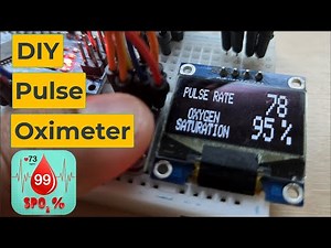 DIY Pulse Oximeter with MAX30102 || Monitoring Blood Oxygen (SPO2) & Heart Rate (BPM) with Arduino