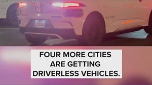 Waymo adds self-driving cars to four cities