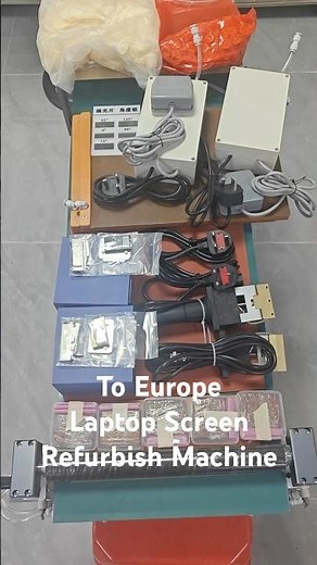 To UK / For Laptop Screen Scratches Repair | LCD Polarizer Film Change | White Spot Remove
