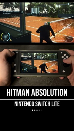 Hitman Absolution Nintendo Switch Lite Gameplay