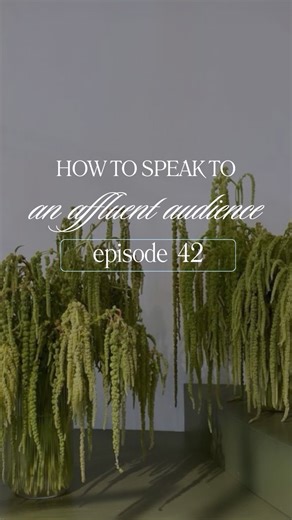 Persephone Says | Wedding + Event Marketing Expert on Instagram: "Episode 42: How to Speak To An Affluent Audience …. In Your Marketing 🎙️ This year, when we are talking weddings, we are going to consciously quit the word ‘luxury’ and shift to the word ‘affluence’. How we approach these audiences in our tone, visually and otherwise matters. On this episode, I give you real, tangible examples of what to say versus not. Listen to it in my bio 🔗 #weddingindustry #weddingindustryexperts #weddingpr