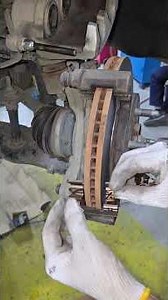 Gmc install new front brake pads and rotor #brakesystem #automobile #brakepads #discbrakepads