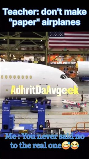 Paper airplane meme #airplane #aviation #plane |AdhritDaAvgeek
