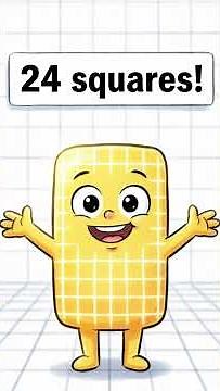 Area of a Rectangle for Kids | Fun Math Lesson with Ray the Rectangle 🎨