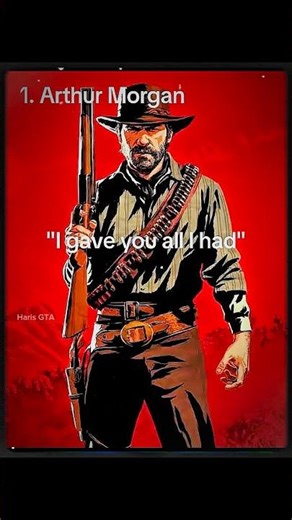 Top 10 BEST RDR2 Characters of All Time 🤠🔥 | My Ranking #shorts