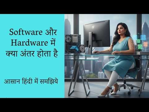 Software aur Hardware Me Kya Antar Hota Hai | Difference Between Software & Hardware in Hindi