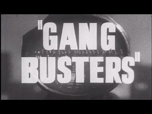 Gang Busters 50s TV Crime Series Billotte Flashette