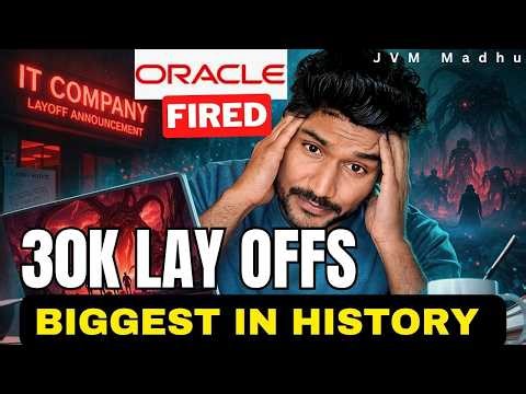 😭 🚨Oracle Layoffs Explained 😳 Real Reasons Behind IT Job Cuts | Full Breakdown 2026 🚨