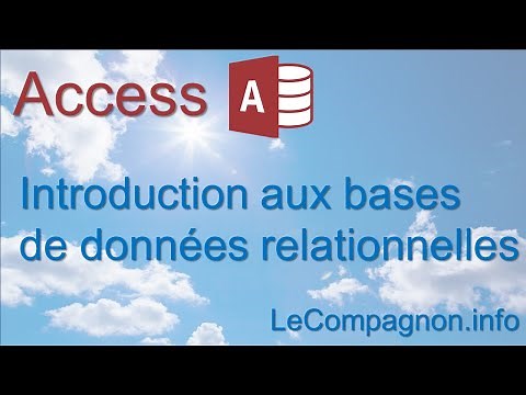 Introduction aux bases de données relationnelles