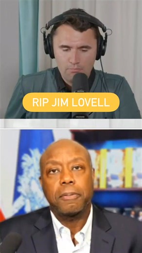 Discussed the faith and courage of Jim Lovell with Charlie Kirk this week. 1 Peter 5:7 reminds us that we can cast all of our cares upon the Lord, because He cares for us. When all that could go wrong went wrong for Jim Lovell’s crew in space, he prayed. Amazing life. Amazing witness. RIP Jim Lovell. | Tim Scott