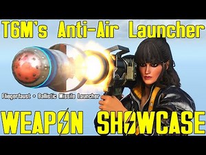 Fallout 4: T6M's Anti-Air Launcher (Fliegerfaust and Such) - Weapon Mod Showcase