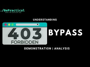 BUG BOUNTY: UNDERSTANDING 403 BYPASS IN DEPTH | LIVE DEMONSTRATION | 2024