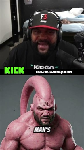 Rampage was FURIOUS After Dragon Ball Z Transformation 😂#rampagejackson #rampage #ufc