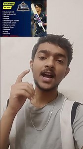 GT probable playing XI for IPL 2026🤩. #cricket #viral #viratkohli #indiancricket #gta #shubhmangill