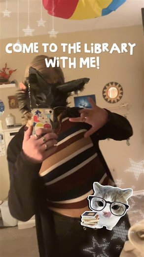 Do you like going to the library?📚|#therian #antizoo #theriancommunity #therianthropy