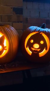 Print out some pumpkin carving templates to make your own Sago Mini jack-o-lanterns! 🎃 This week's Halloween printable pack also includes a spooky bonus activity with Boo Boo the ghost. Visit our website to download it for free! 👻 #sagomini #halloween #pumpkincarving #trickortreat | Sago Mini