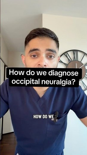 How do we diagnose occipital neuralgia?