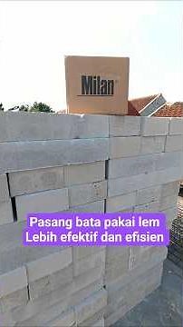 lem bata ringan lebih efisien #tips #renovation #bataringan #skills #sipil