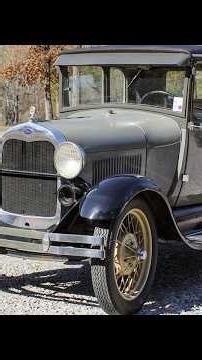 1929 Ford Model A Walk-around Video