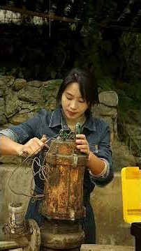 Repair old machines and make them even more powerful after repair~#machine #diy