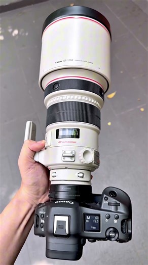Canon R3 + EF200f2L is đẹp 99% fullbox
