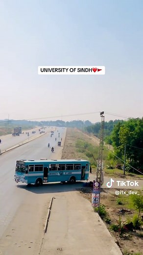 Explore the Beauty of University of Sindh with POINT ❤️