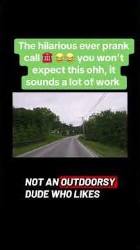 The hilarious ever prank call ☎️ 😂😂 you won’t expect this ohh, it sounds a lot of work PART 2