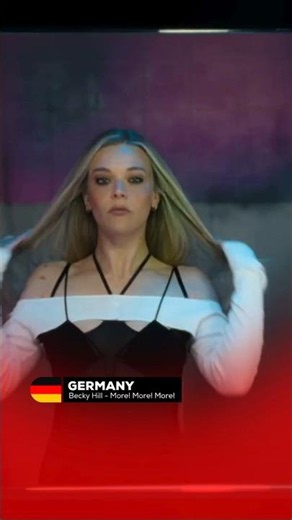 More! More! More! by Becky Hill for Germany! 🇩🇪🪩 #eurovision #worldvision #more #music #trending