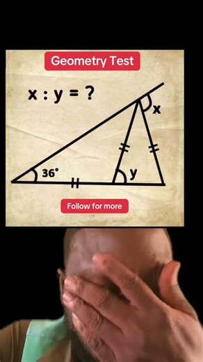 Geometry test | what is x:y | #maths #subscribe #education