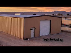 Steel building project for Desert Fabworks LLC guided tour of the process from start to finish.