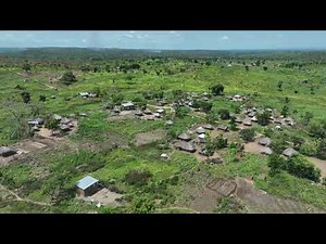 Village Aerial Drone Shot. - Madi Okollo - Uganda Western Nile