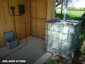 Pompe solaire pour l’arrosage du jardin