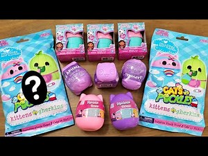 ASMR Unboxing APHMAU MEEMEOWS 💜 | Opening Mystery Blind bags | Satisfying and Relaxing No Talking