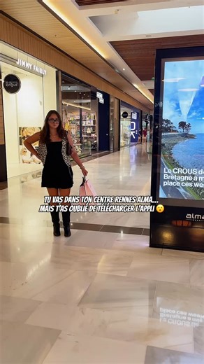 Pas d’appli = pas de bons plans ✨ Télécharge vite l’appli Rennes Alma et profite de réductions et avantages dans tes boutiques préférées, un plan interactif du centre pour ne jamais te perdre et des surprises exclusives juste pour toi toute l’année ! Alors, t’attends quoi ? 😏 | Rennes Alma