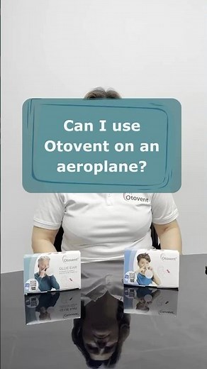 Can you use Otovent on an aeroplane? #earcare #otovent #barotrauma #earpain