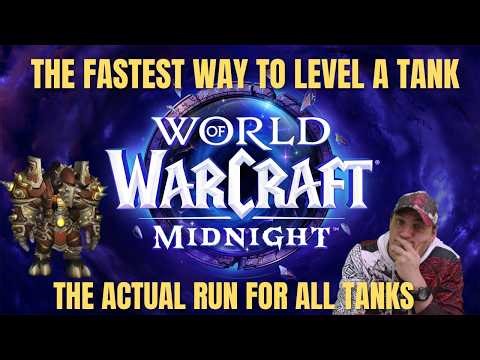 BROKEN Tank Leveling in WoW Midnight! (Max Level in 3 Hours)