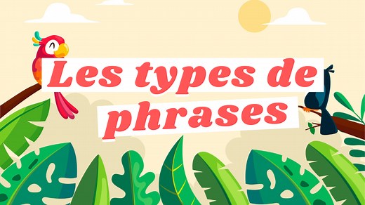 Types de phrase (Jeu CE1, CE2, CM1 et CM2)
