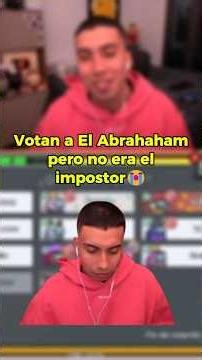 They vote for El Abrahaham but he wasn't the impostor😭 | #shorts #clips #elabrahaham #viral