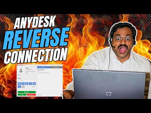Anydesk REVERSE CONNECTION Makes Indian Scammer ANGRY!