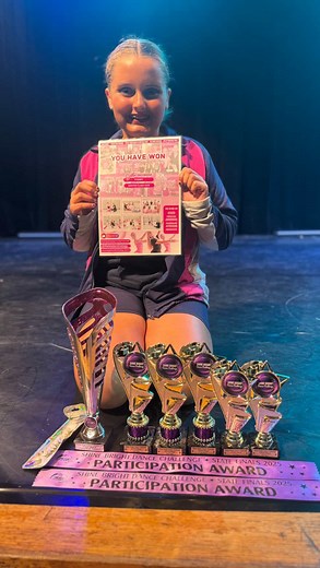 LETTY MARTIN 🙌🏽✨ Letty brought the energy to the stage at the @shinebrightdancechallenge STATE FINALS – and wow, did she deliver! We are SO proud of how far you’ve come, Letty. You’ve grown into such a fierce and focused performer, and this is just the beginning of your journey. You are a superstar! ✨ Lettys incredible results 🥈 RUNNER UP State Champion Slow Tap @stephmiller__ 🥈RUNNER UP State Champion Hip Hop @maddibellchoreography 🥈RUNNER UP State Champion Broadway Jazz @stephmiller__ 🥉 