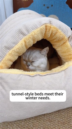 PAWCO-Selected Products on Instagram: "🐱 【Preferred Cat Bed for Multi-Cat Families - Shared Comfort and Independent Privacy!】 This cat bed, with its semi-enclosed privacy design and ample space, effectively reduces stress caused by cats competing for resting territory, allowing each cat to have its own safe and secure little haven. 🔥Download TEMU APP and search CODE 💕 kbk6298💕or 🔗Shop the link: https://app.temu.com/k/ppkg35j1k71 🧺You can get lightning deals with qualifying orders! (For new